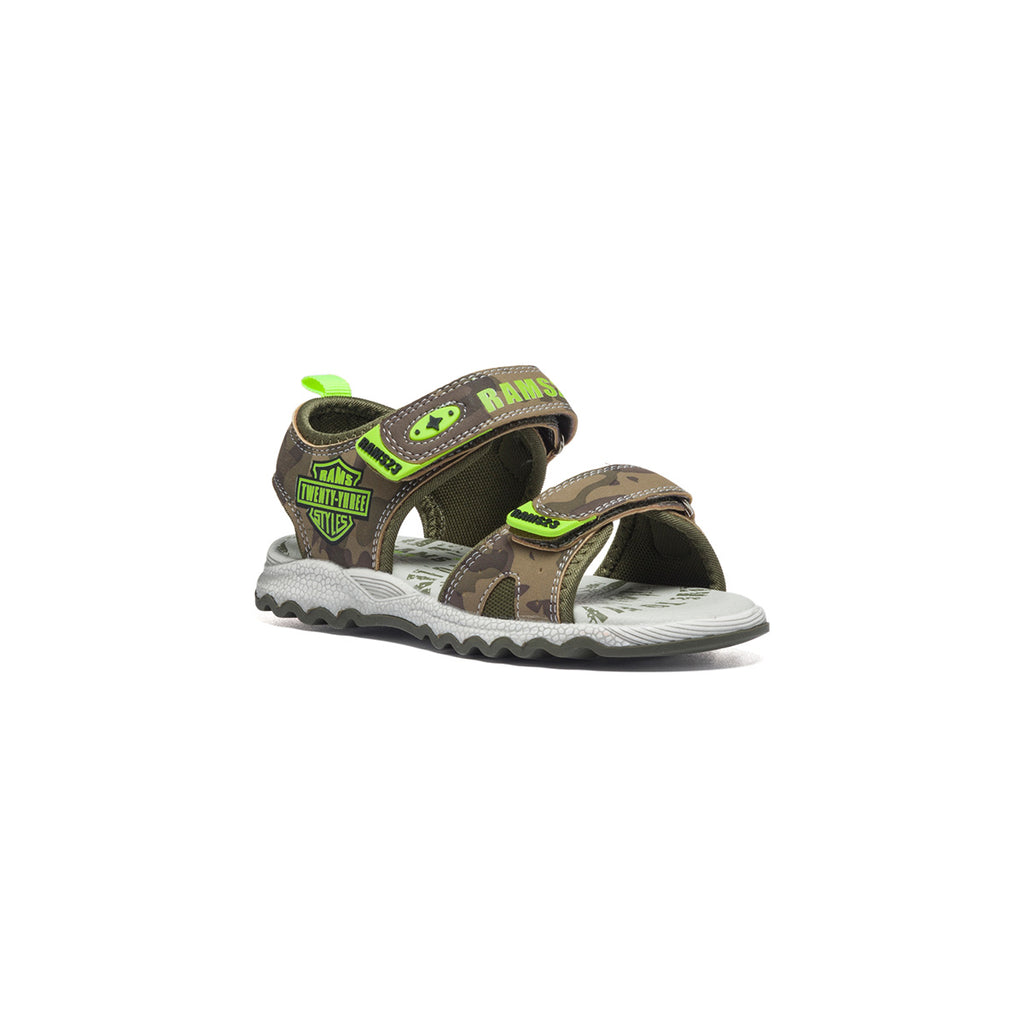 Sandali color verde militare Rams 23