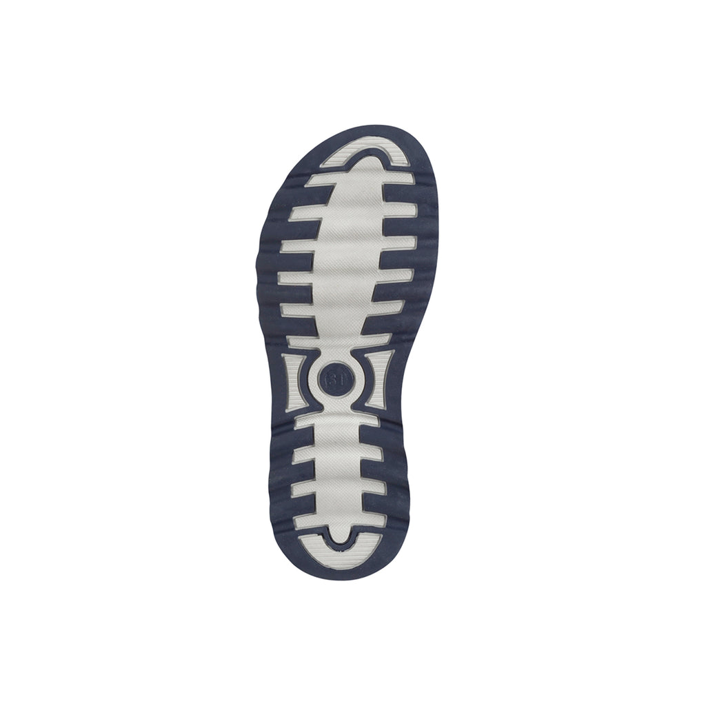 Sandali blu navy con cuciture a contrasto Rams 23