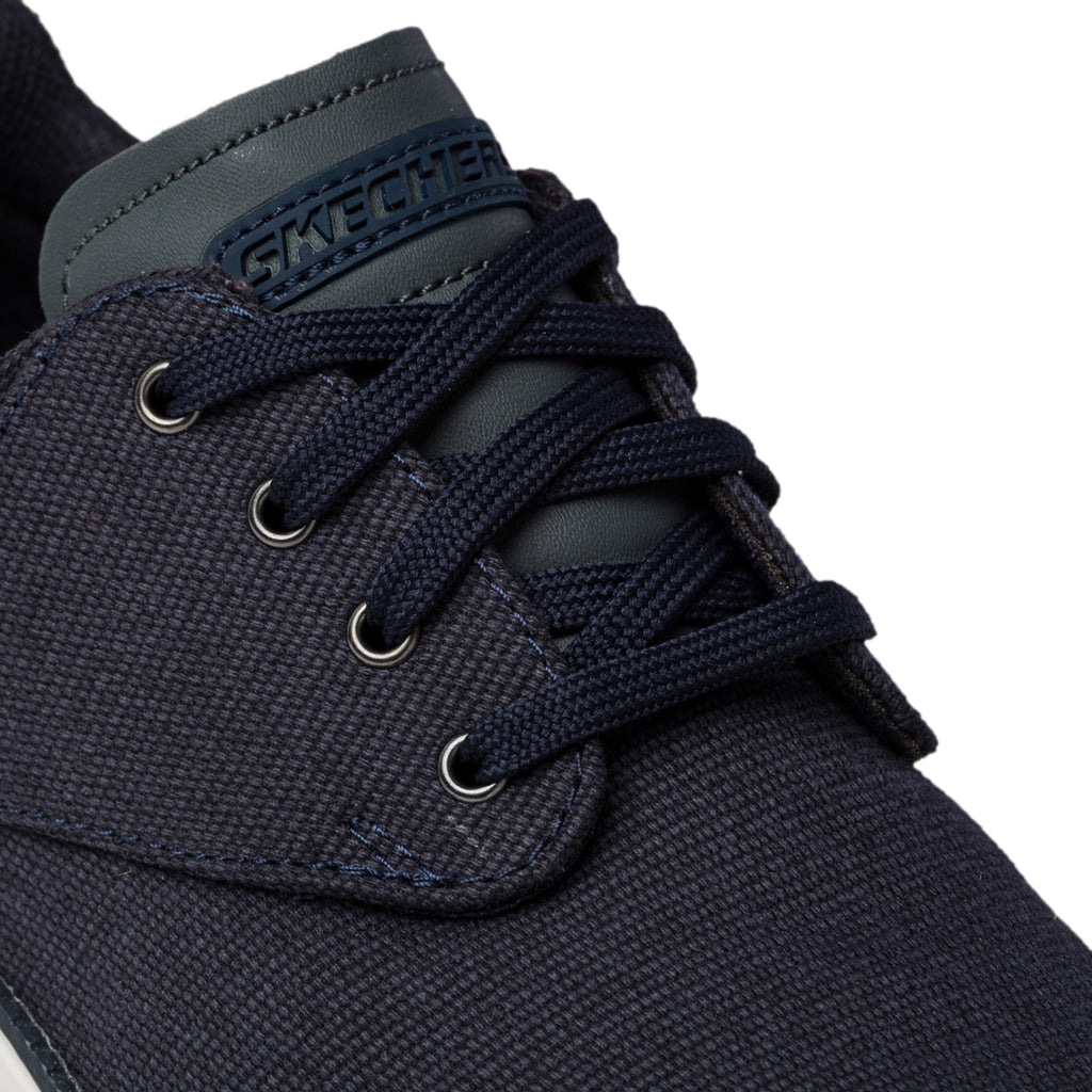 Stringate blu navy in tessuto Skechers