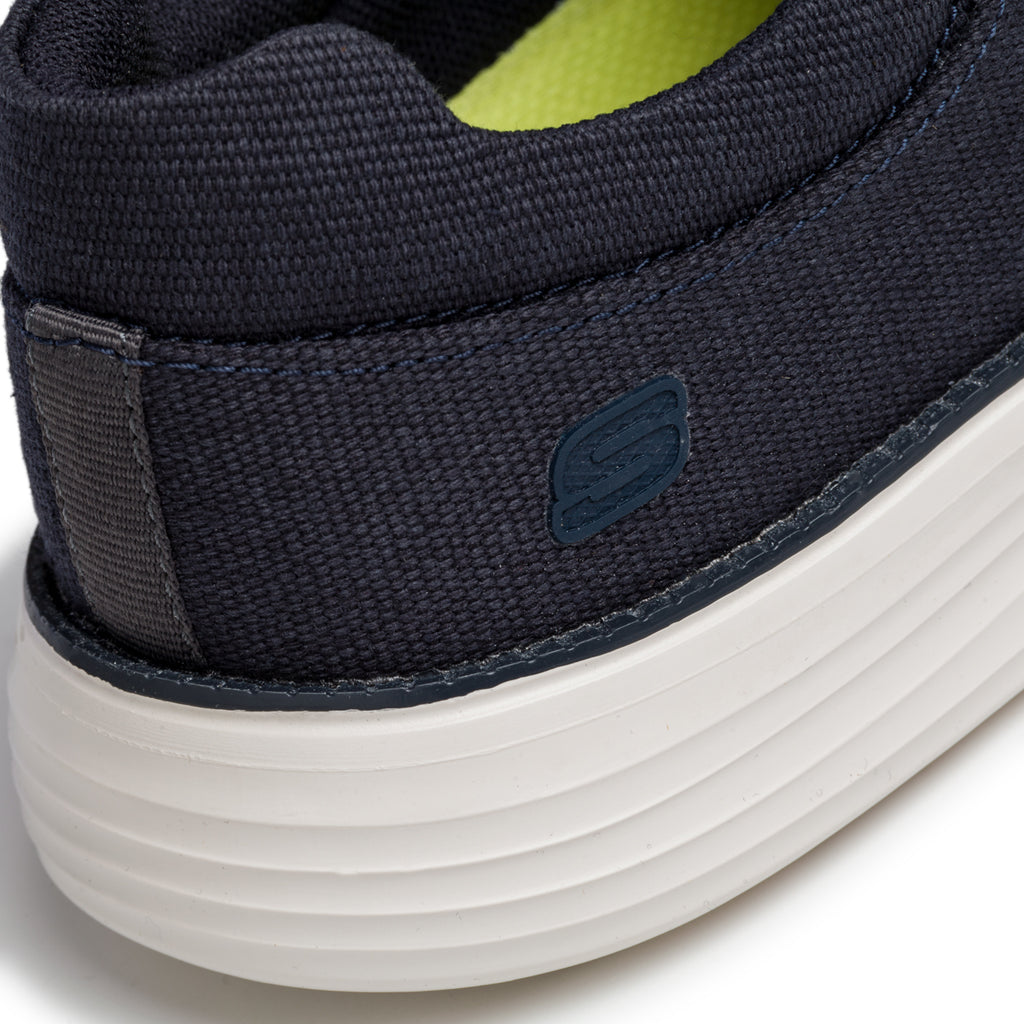 Stringate blu navy in tessuto Skechers