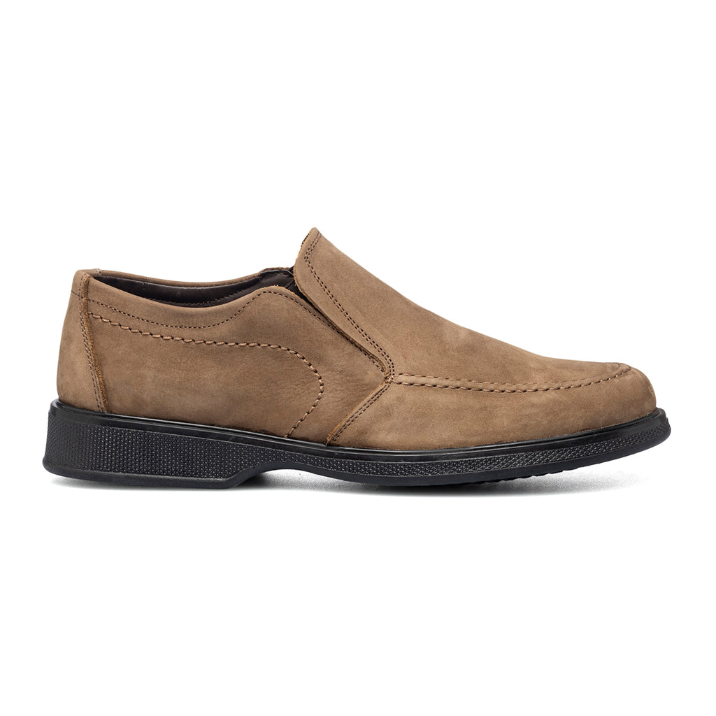 Slip-on taupe in pelle scamosciata Formawell