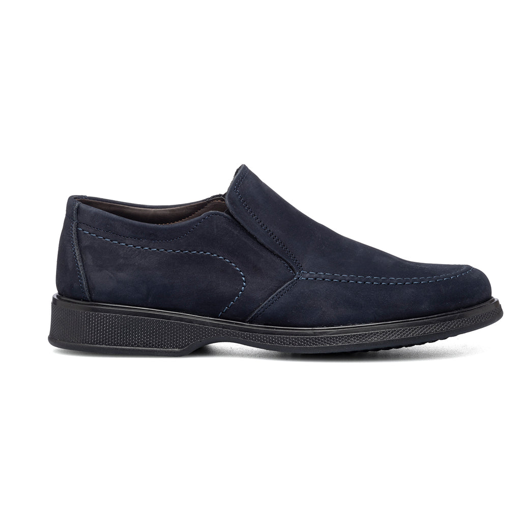 Slip-on blu in pelle scamosciata Formawell