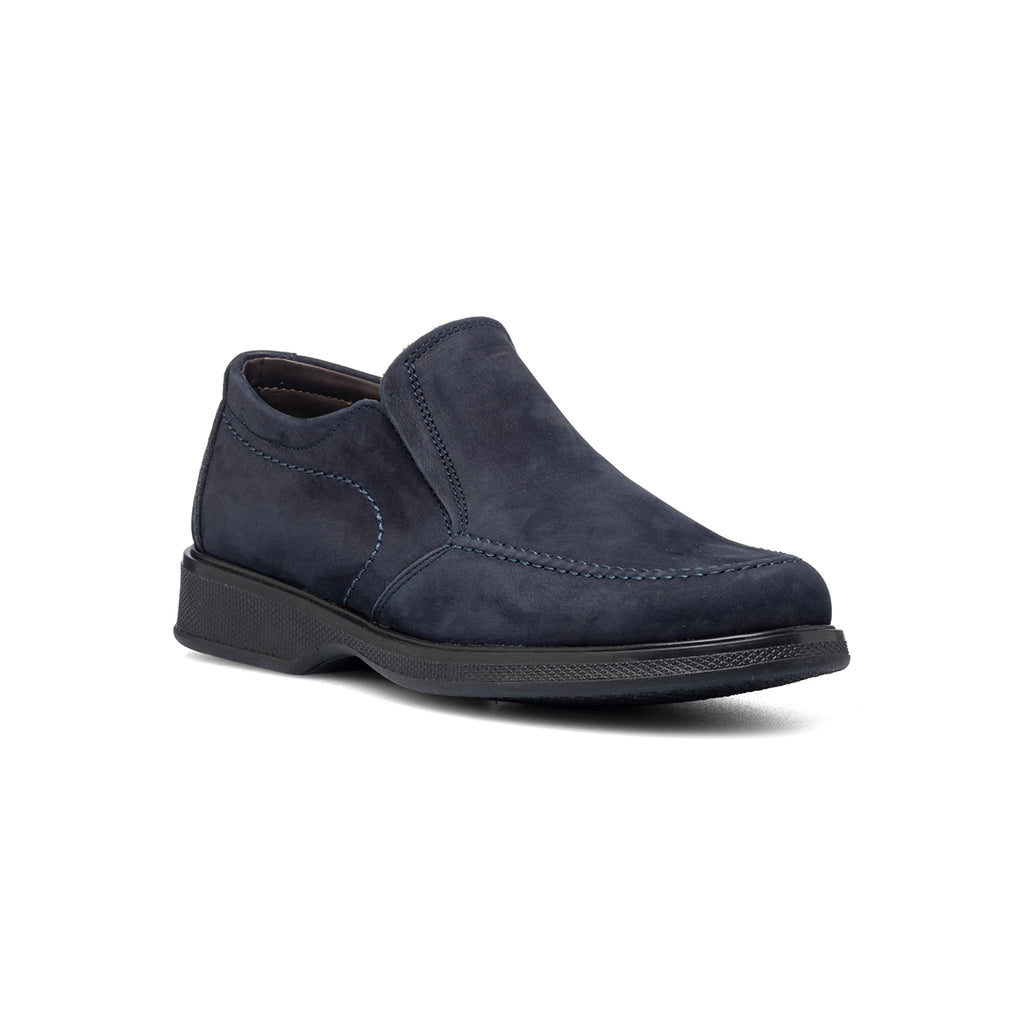 Slip-on blu in pelle scamosciata Formawell