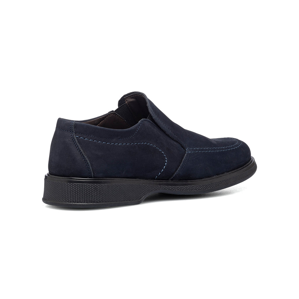 Slip-on blu in pelle scamosciata Formawell