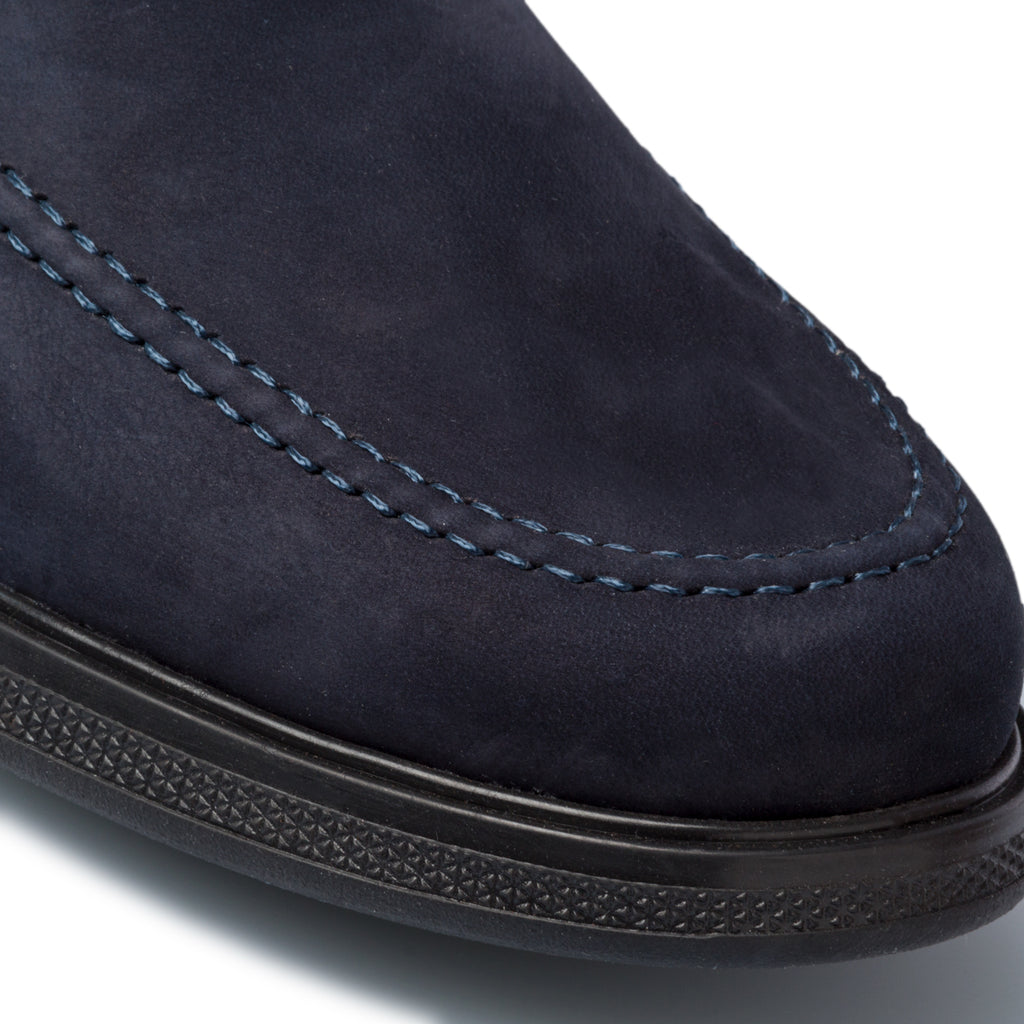 Slip-on blu in pelle scamosciata Formawell