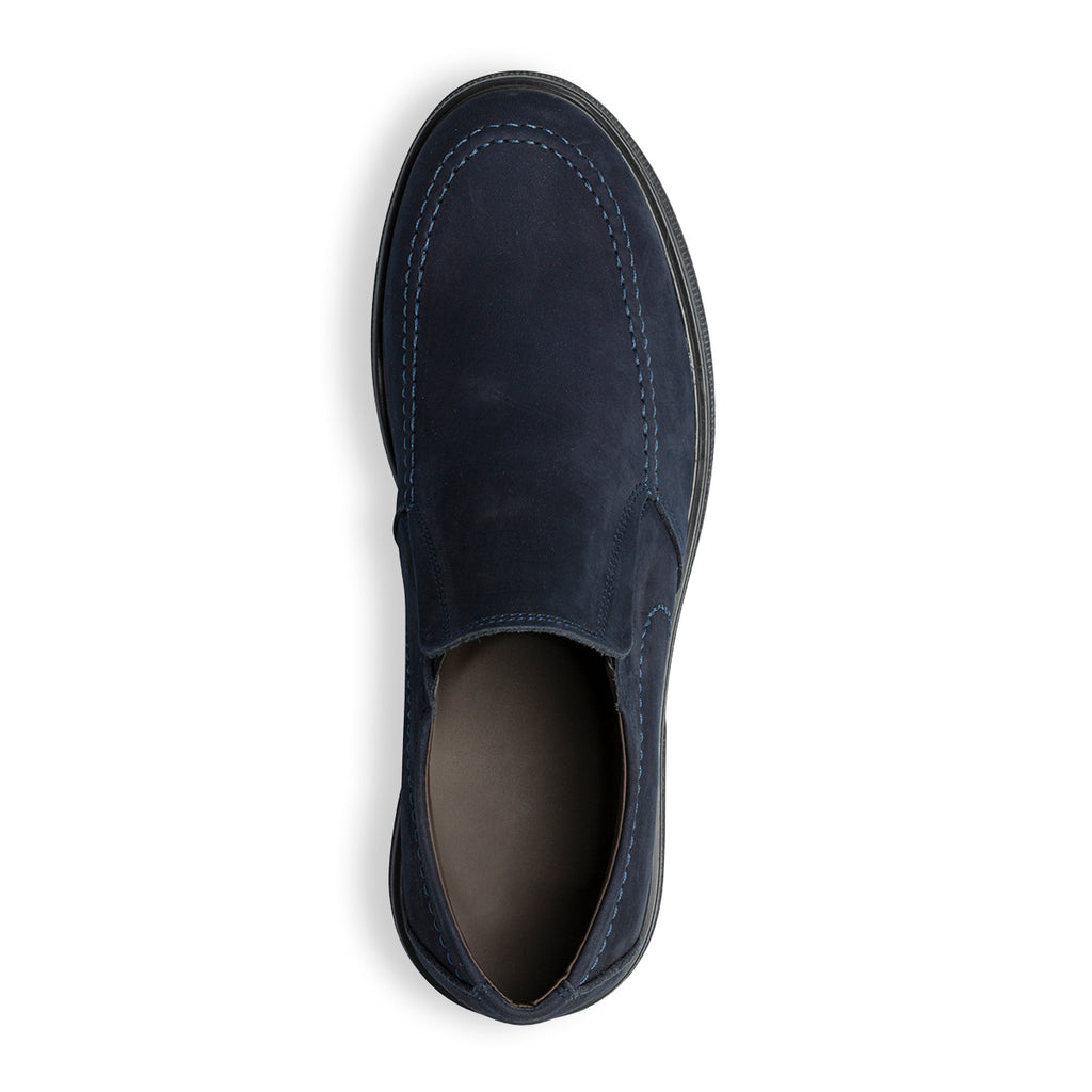 Slip-on blu in pelle scamosciata Formawell