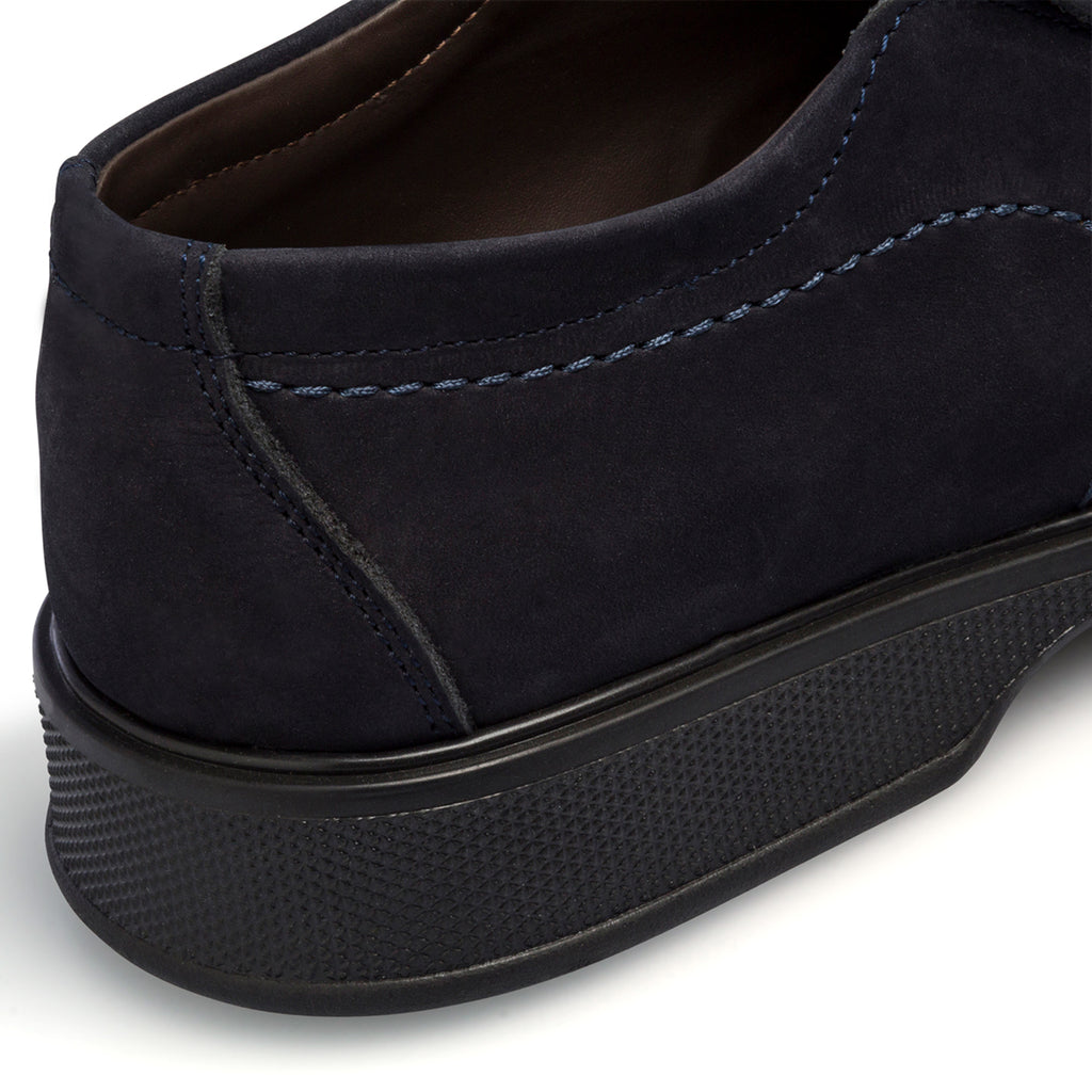 Slip-on comfort blu in pelle scamosciata da uomo Formawell