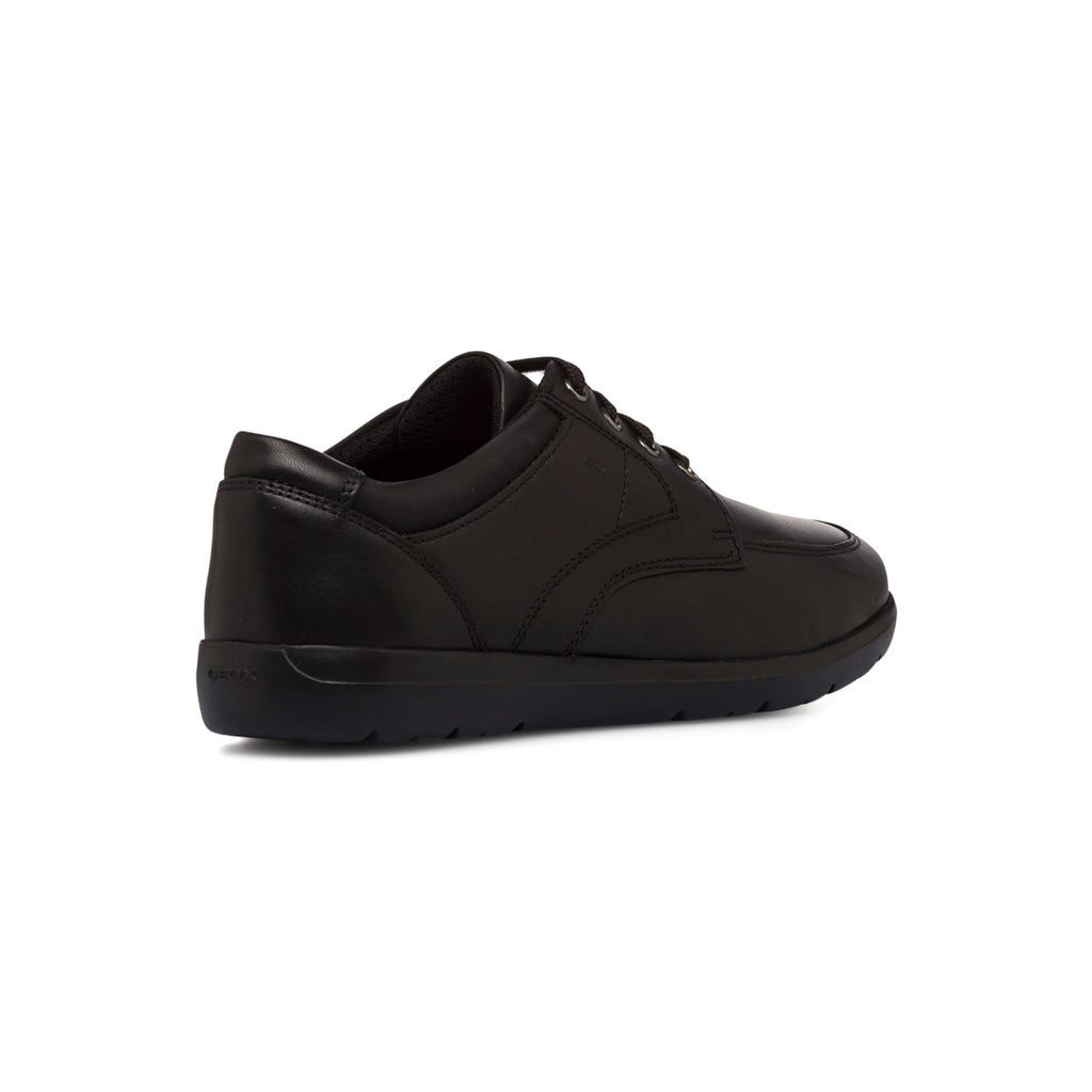 Sneakers nere in pelle da uomo Geox Leitan