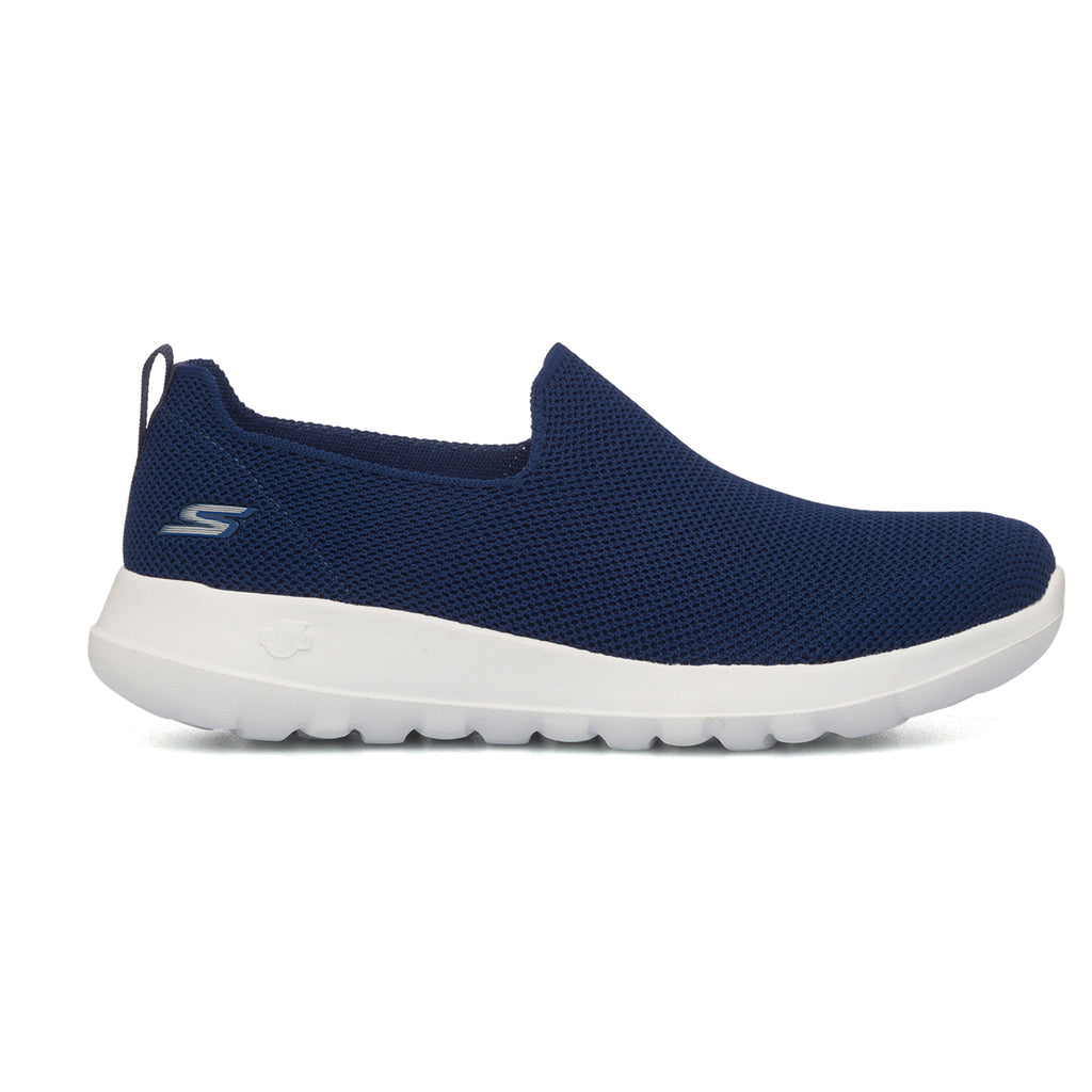 Slip-on blu navy in tessuto con logo laterale Skechers Go Walk Max