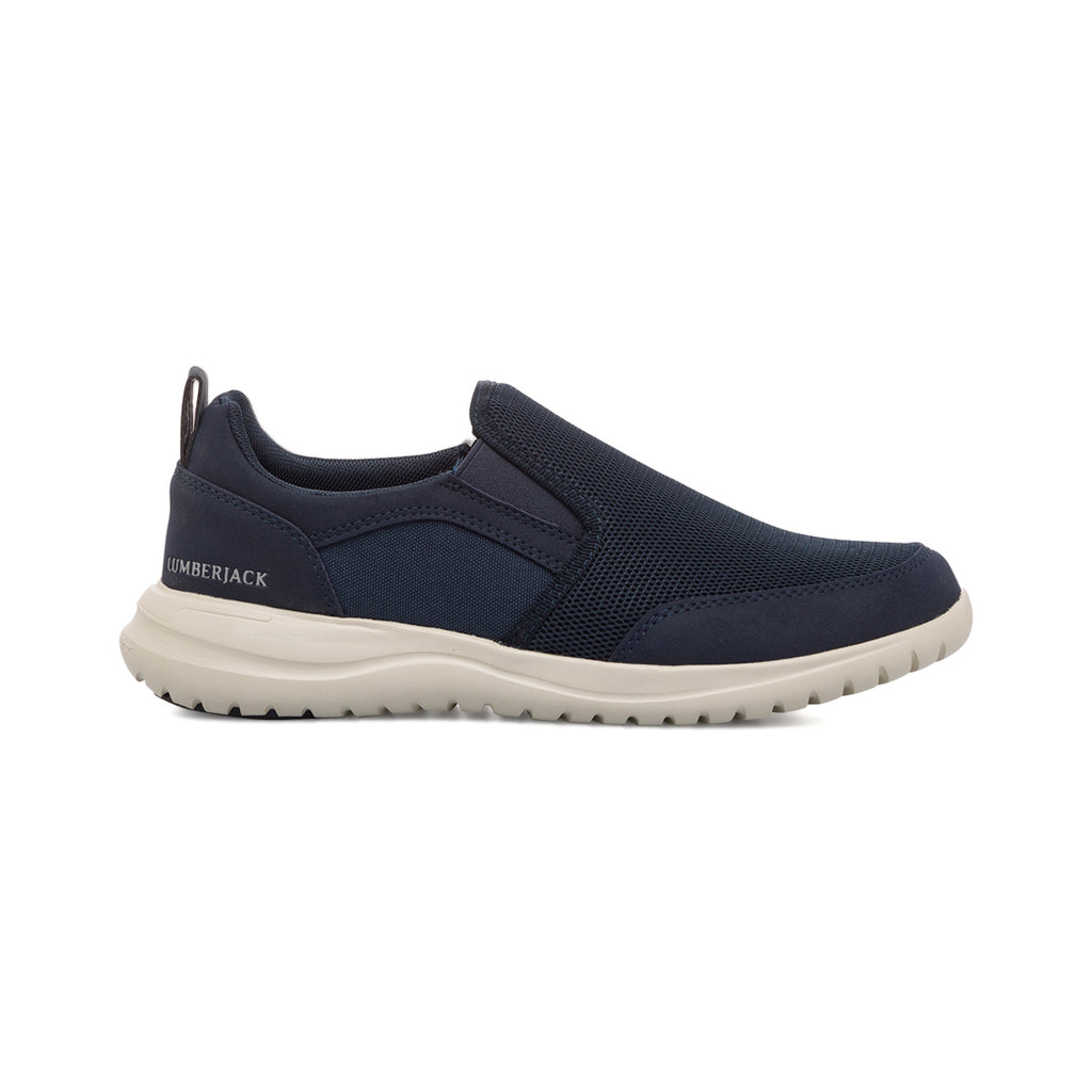 Sneakers slip-on blu da uomo Lumberjack Lee
