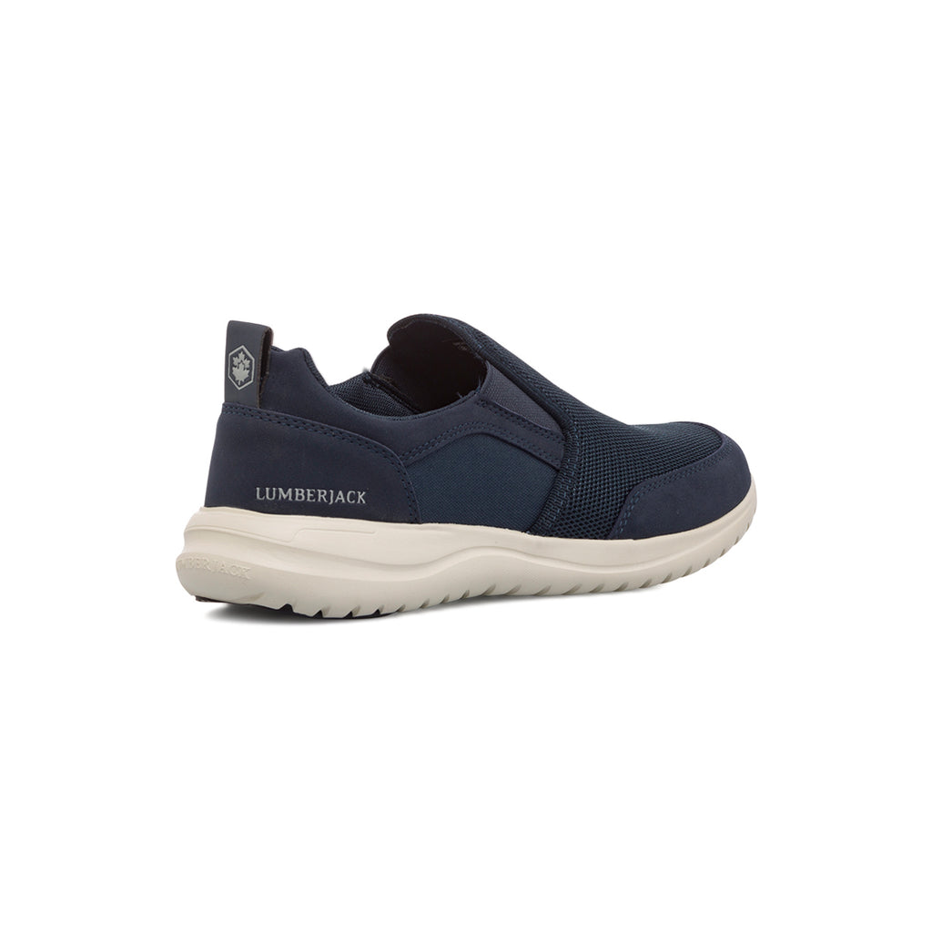 Sneakers slip-on blu da uomo Lumberjack Lee