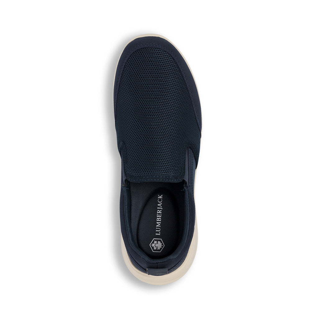 Sneakers slip-on blu da uomo Lumberjack Lee