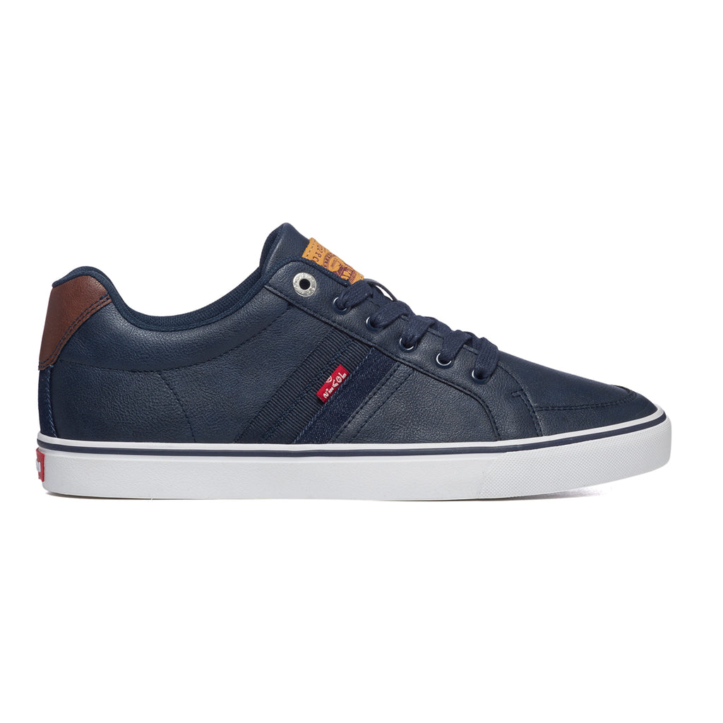 Sneakers blu con etichetta logata laterale Levi's