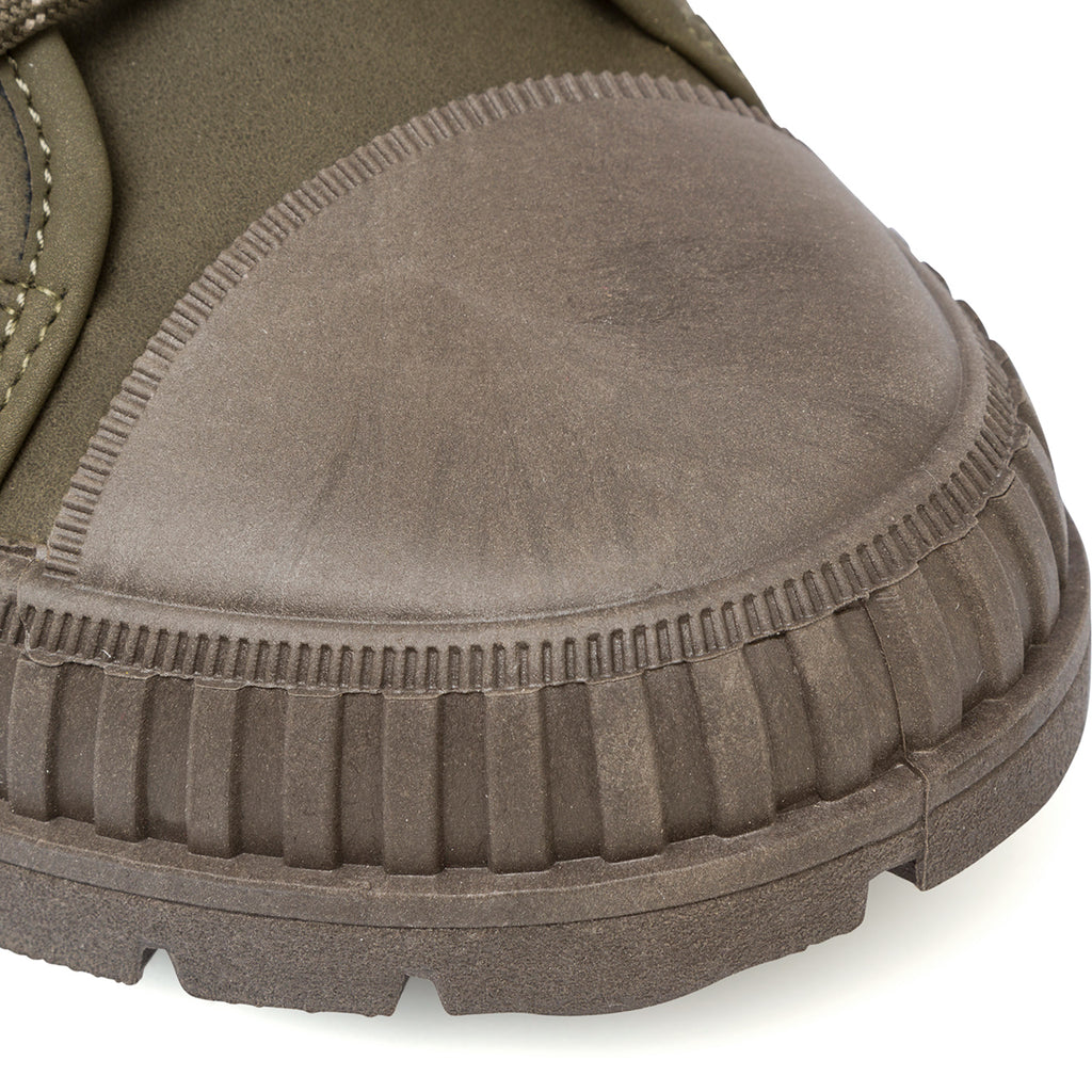 Sneakers alte verdi da uomo con suola carrarmato Nautica