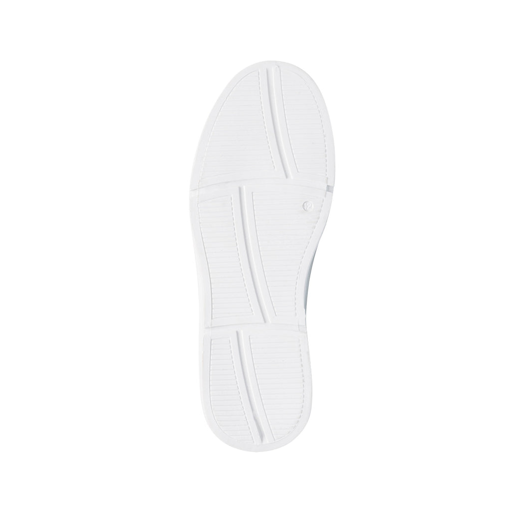 Sneakers bianche da uomo con logo laterale Beverly Hills Polo Club