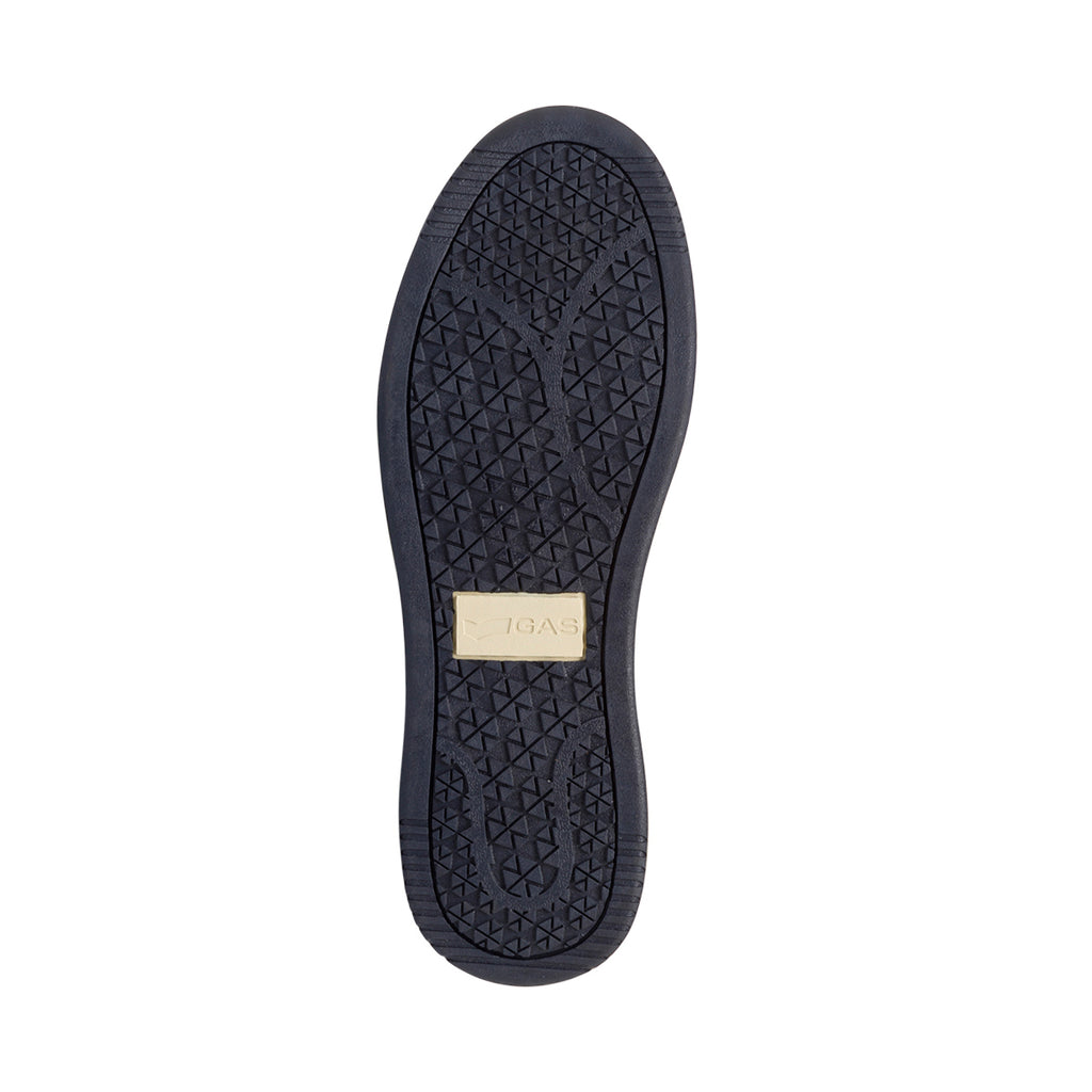 Sneakers bianche da uomo con logo laterale Gas