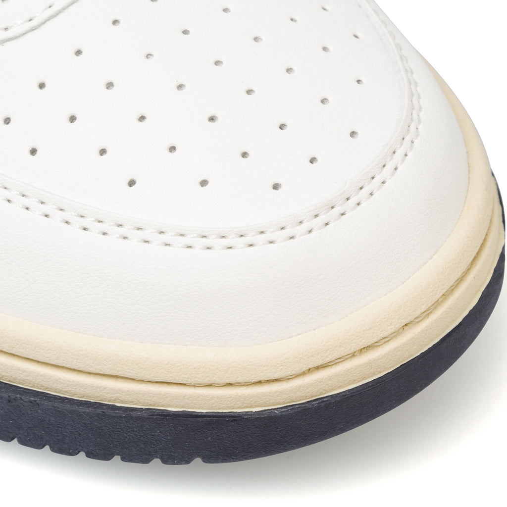 Sneakers bianche da uomo con logo laterale Gas