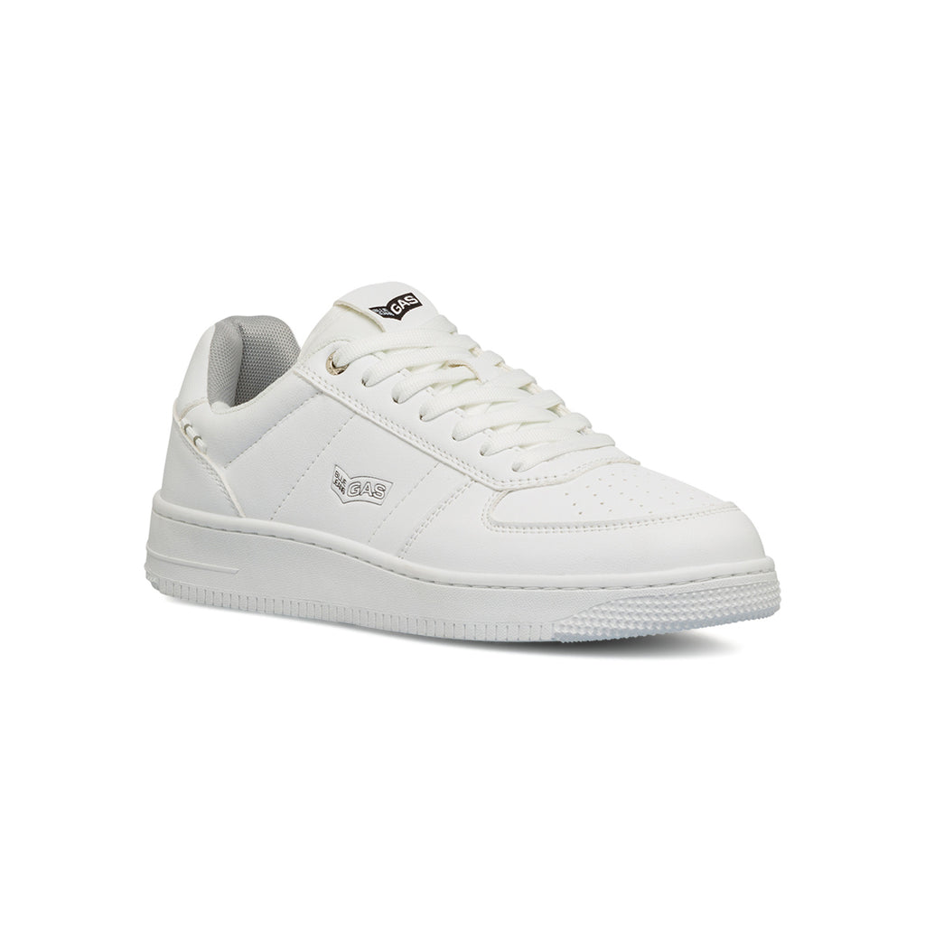 Sneakers bianche da uomo con logo laterale Gas Kevin