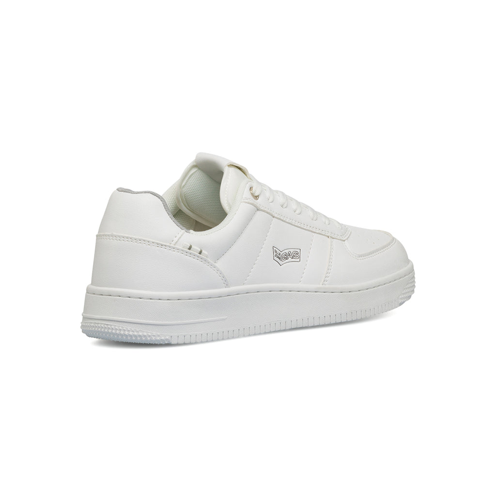 Sneakers bianche da uomo con logo laterale Gas Kevin
