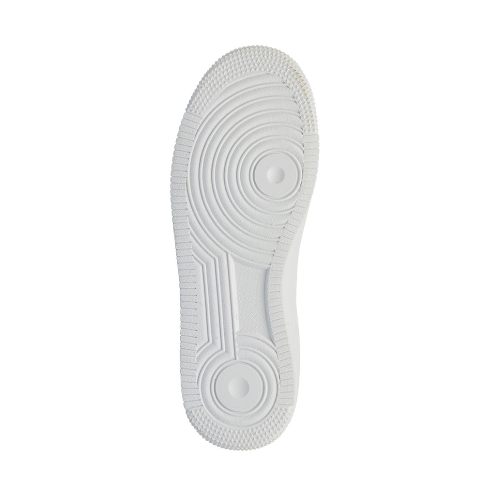 Sneakers bianche da uomo con logo laterale Gas
