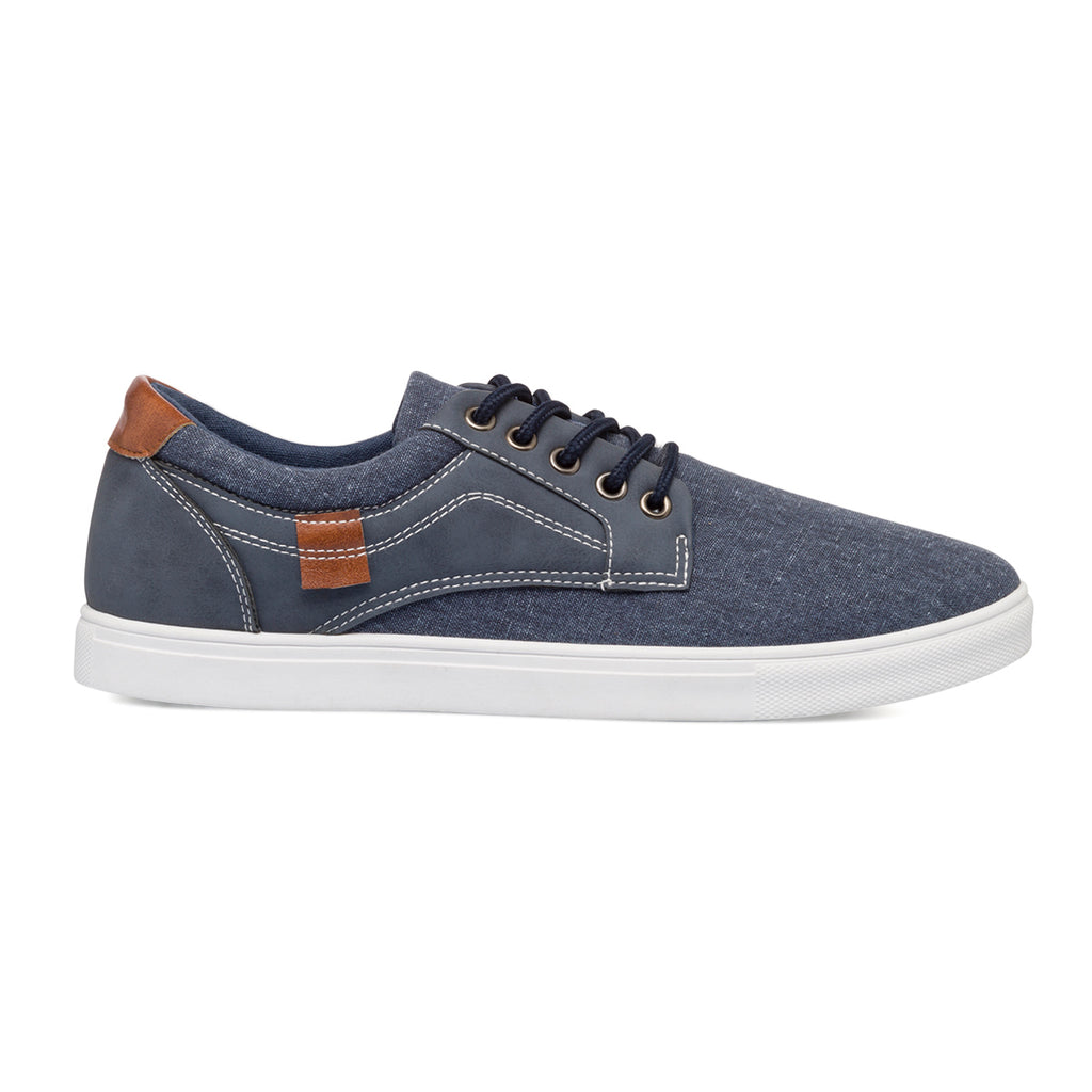 Sneakers Uomo Casual effetto Jeans con cuciture in contrasto Jog