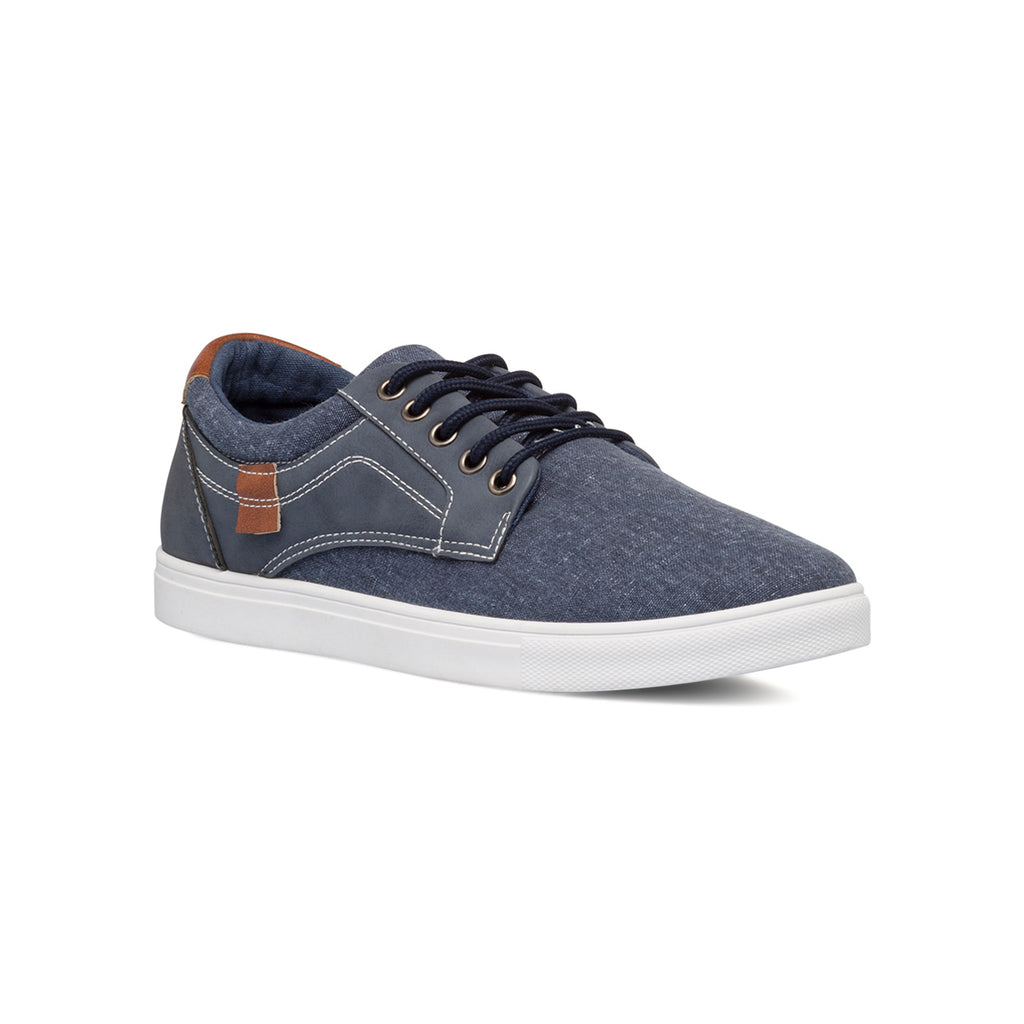 Sneakers Uomo Casual effetto Jeans con cuciture in contrasto Jog