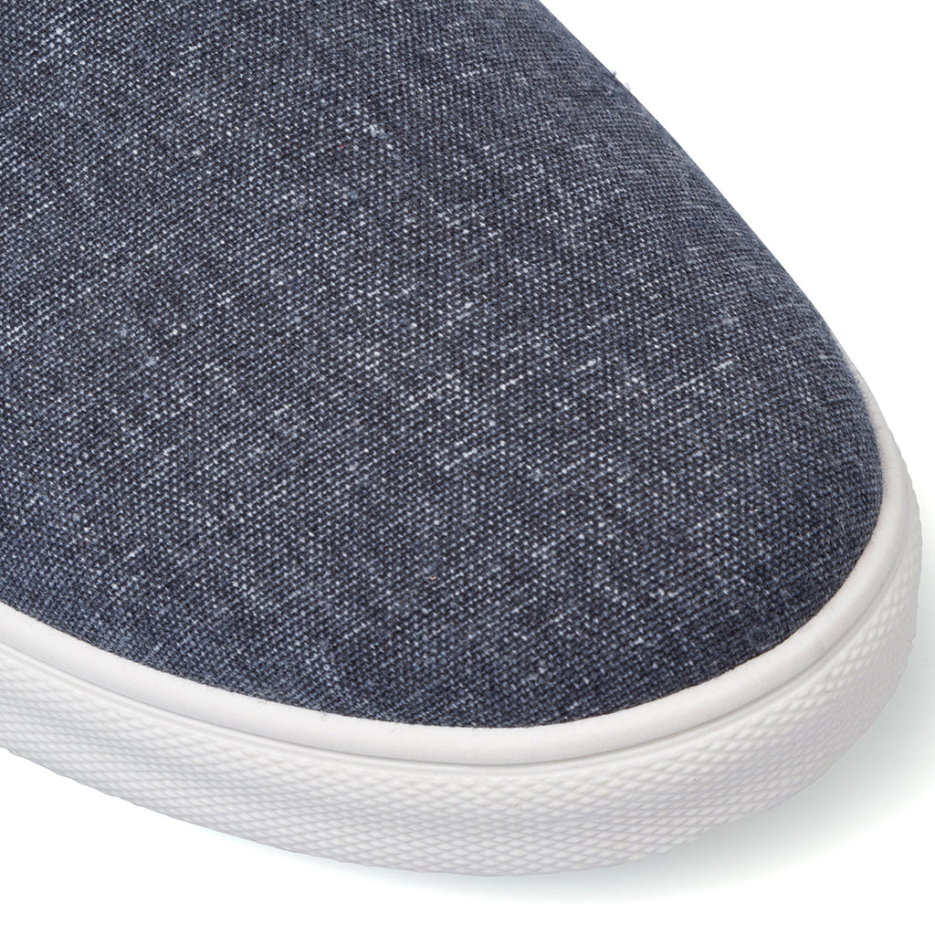 Sneakers Uomo Casual effetto Jeans con cuciture in contrasto Jog