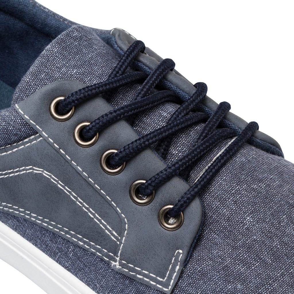 Sneakers Uomo Casual effetto Jeans con cuciture in contrasto Jog