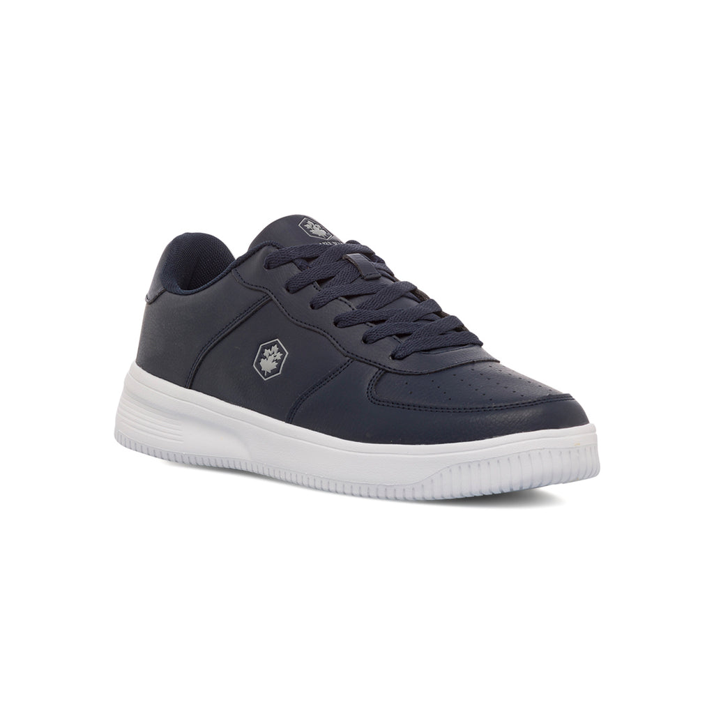 Sneakers blu da uomo con logo laterale Lumberjack Finster