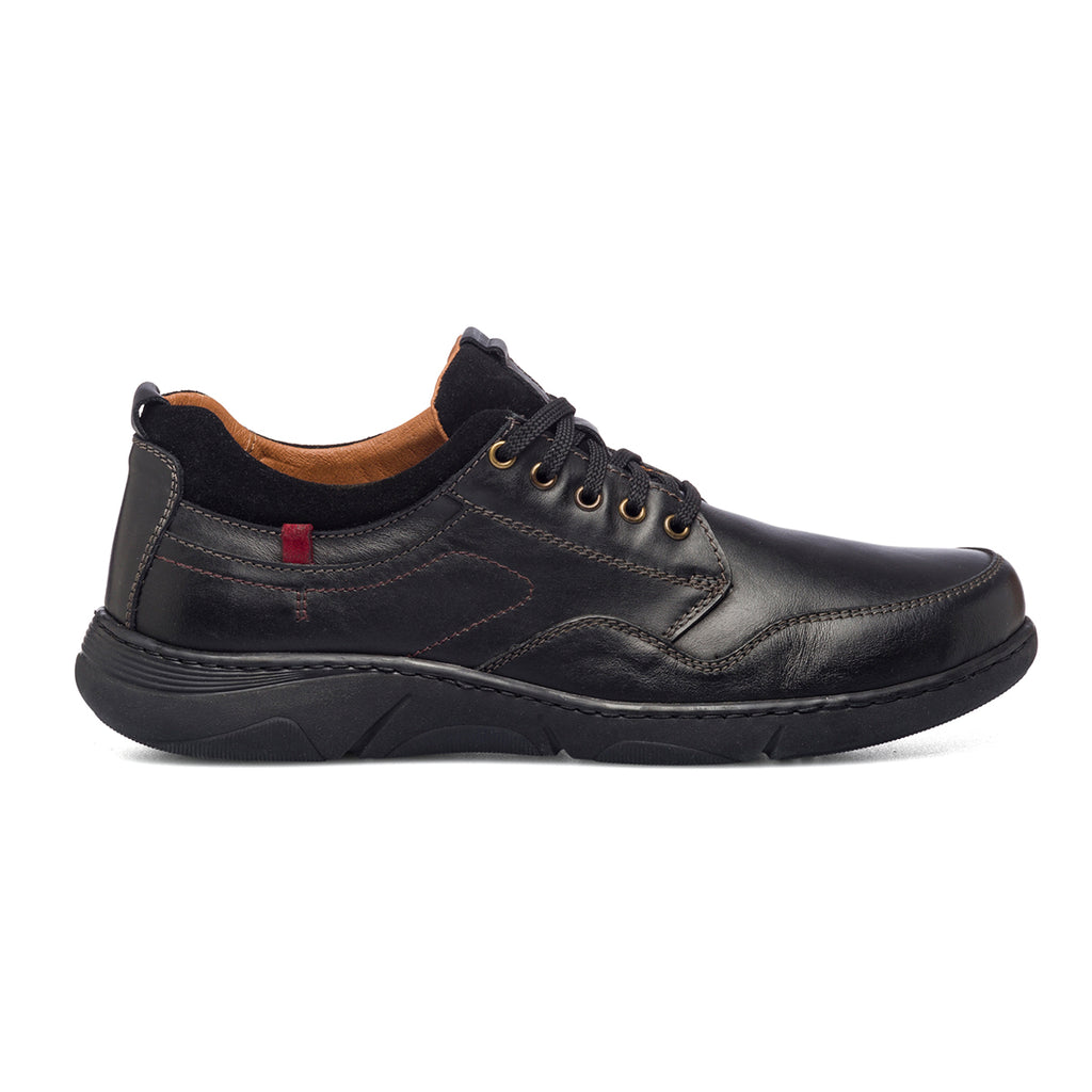 Sneakers nere in pelle con suola comfort P Soft