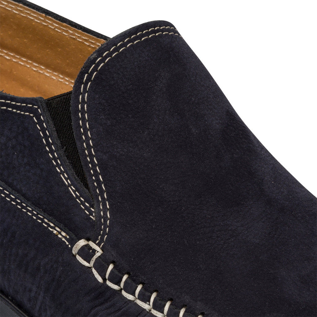 Slip-on comfort blu in pelle da uomo Formawell