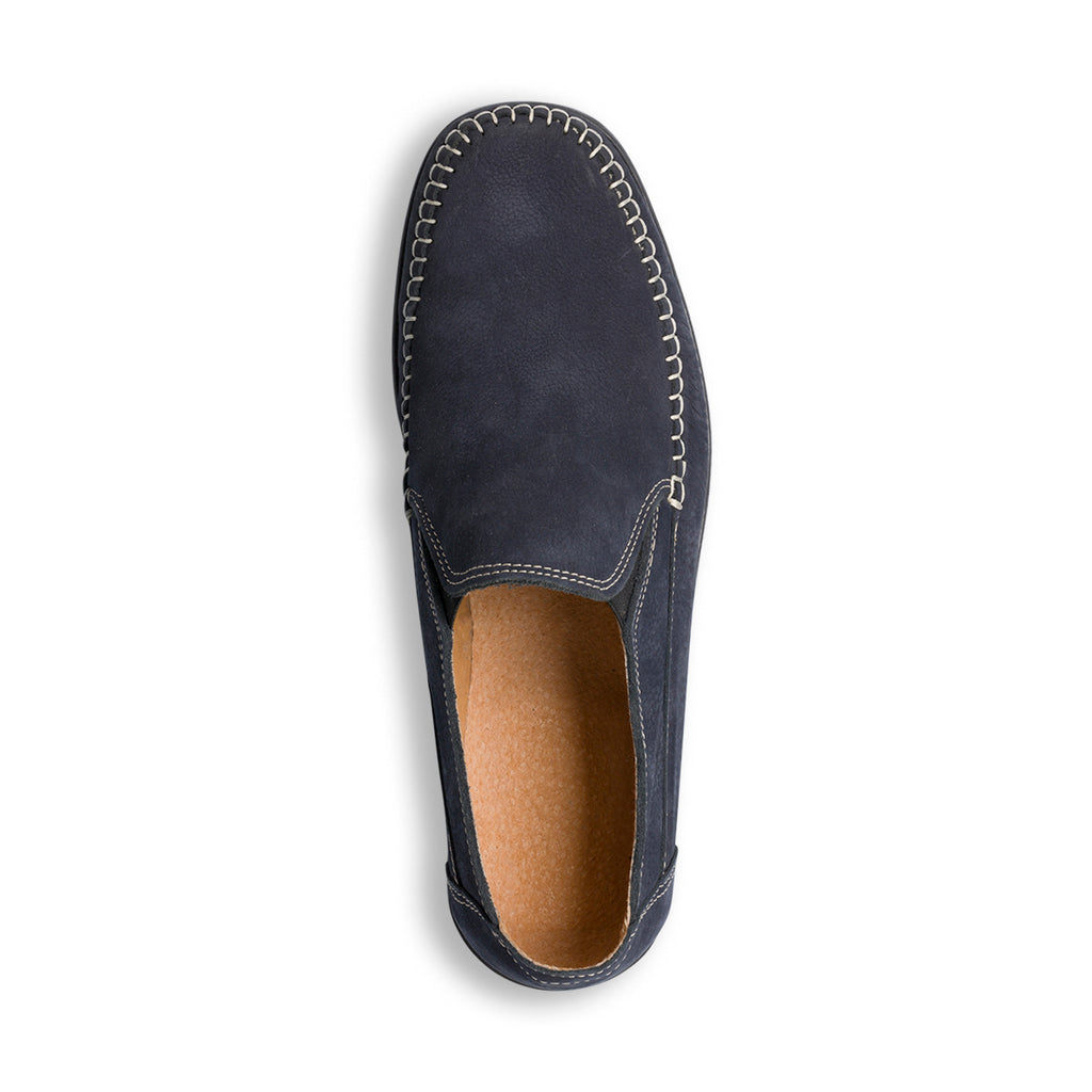 Slip-on comfort blu in pelle da uomo Formawell