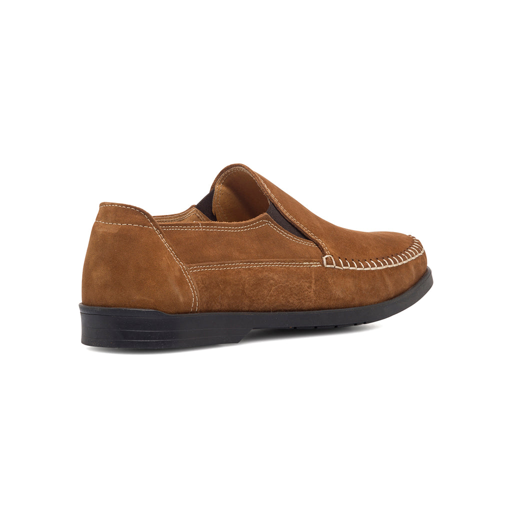 Slip-on comfort marroni in pelle da uomo Formawell