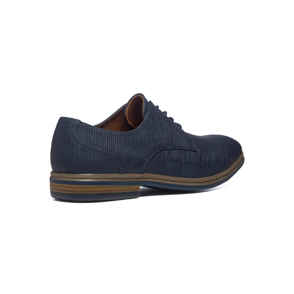 Stringate blu navy con allacciatura Derby Patrick