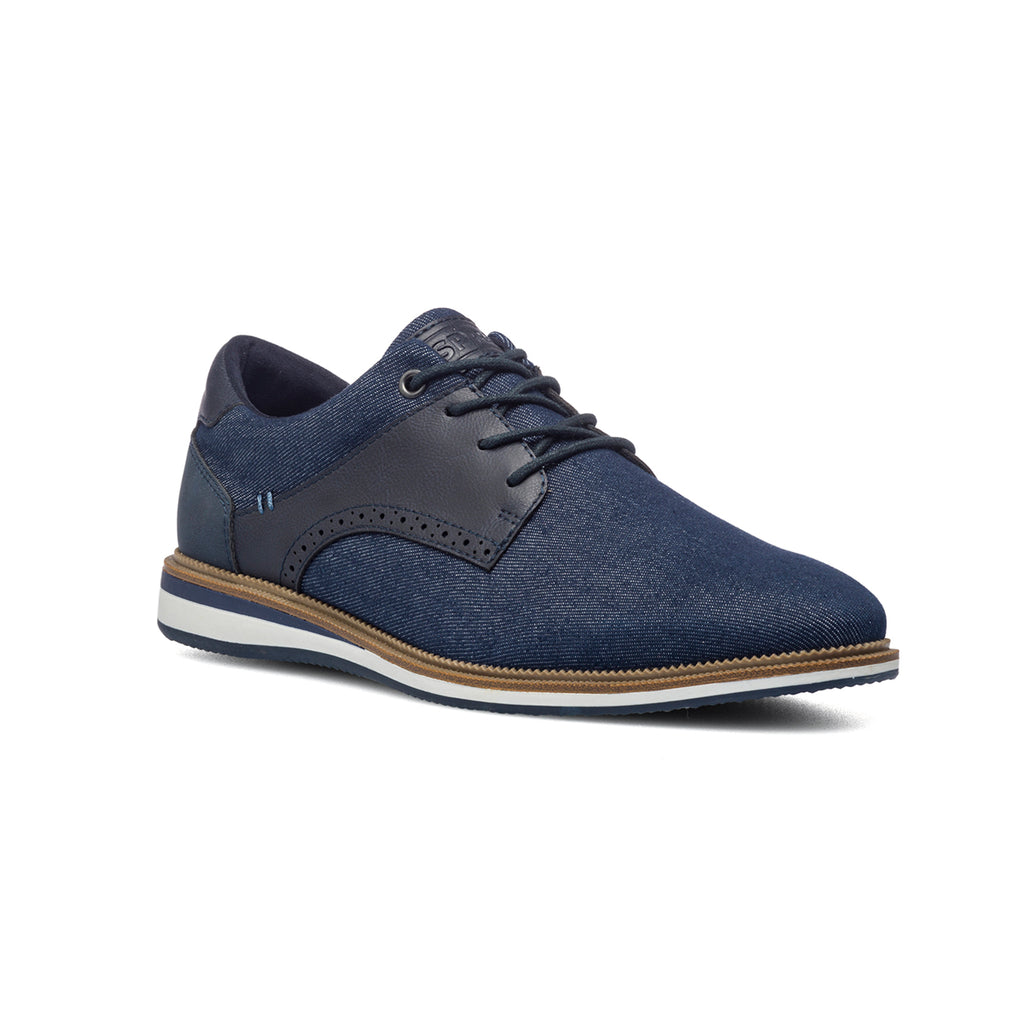 Stringate casual blu navy da uomo Patrick
