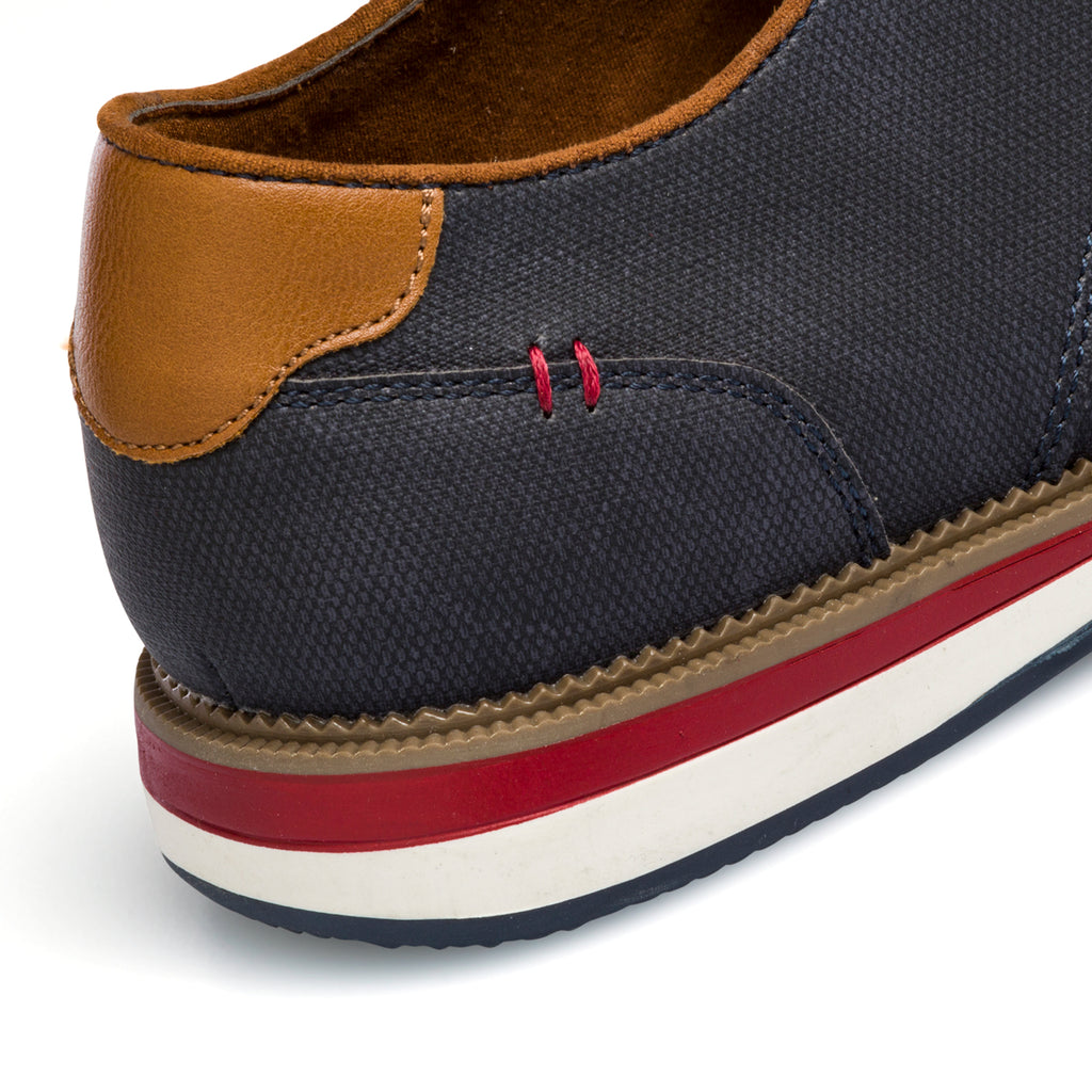 Stringate casual blu da uomo Patrick