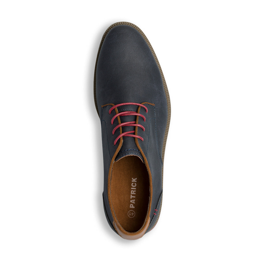 Stringate casual blu da uomo Patrick