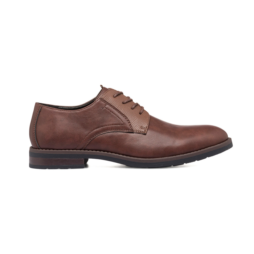 Stringate marroni da uomo con allacciatura Derby Riflessi Urbani