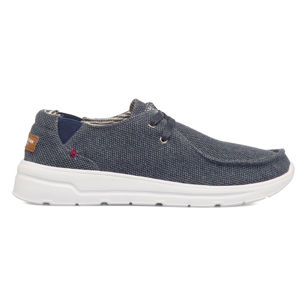 Scarpe casual blu in tessuto da uomo Nautica Melis