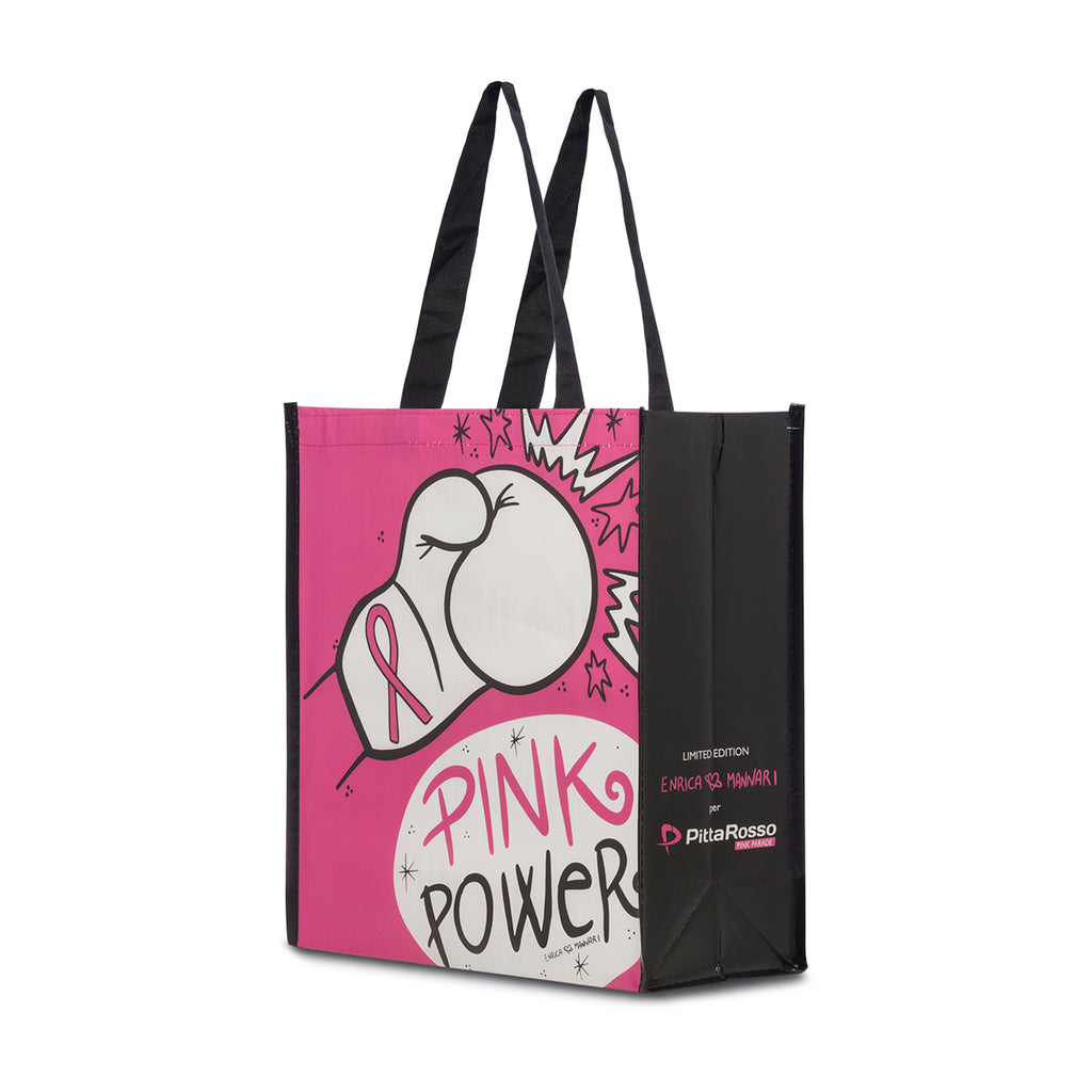 Shopper rosa piccola in TNT PittaRosso Pink Parade