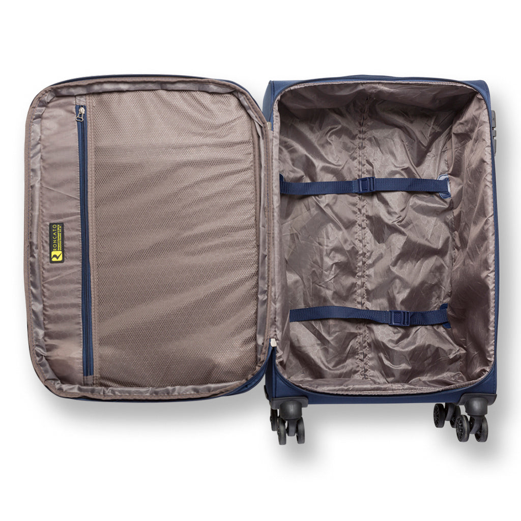 Trolley grande blu in tessuto Ciak Roncato One Way