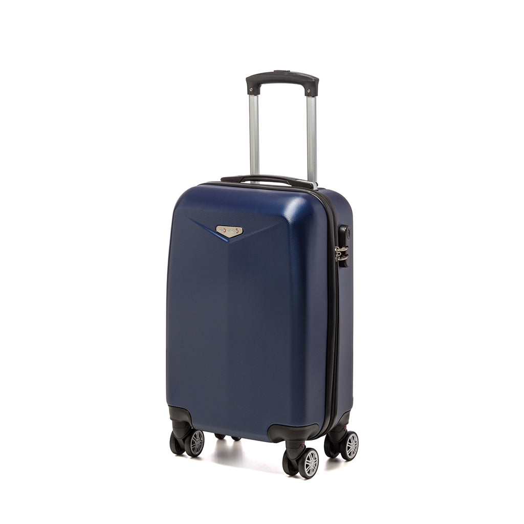 Trolley Bagaglio a mano rigido blu Govago