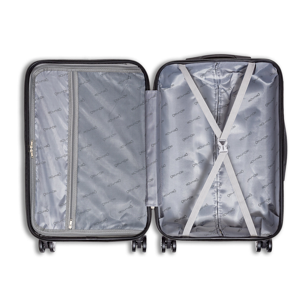Trolley medio rigido blu Govago
