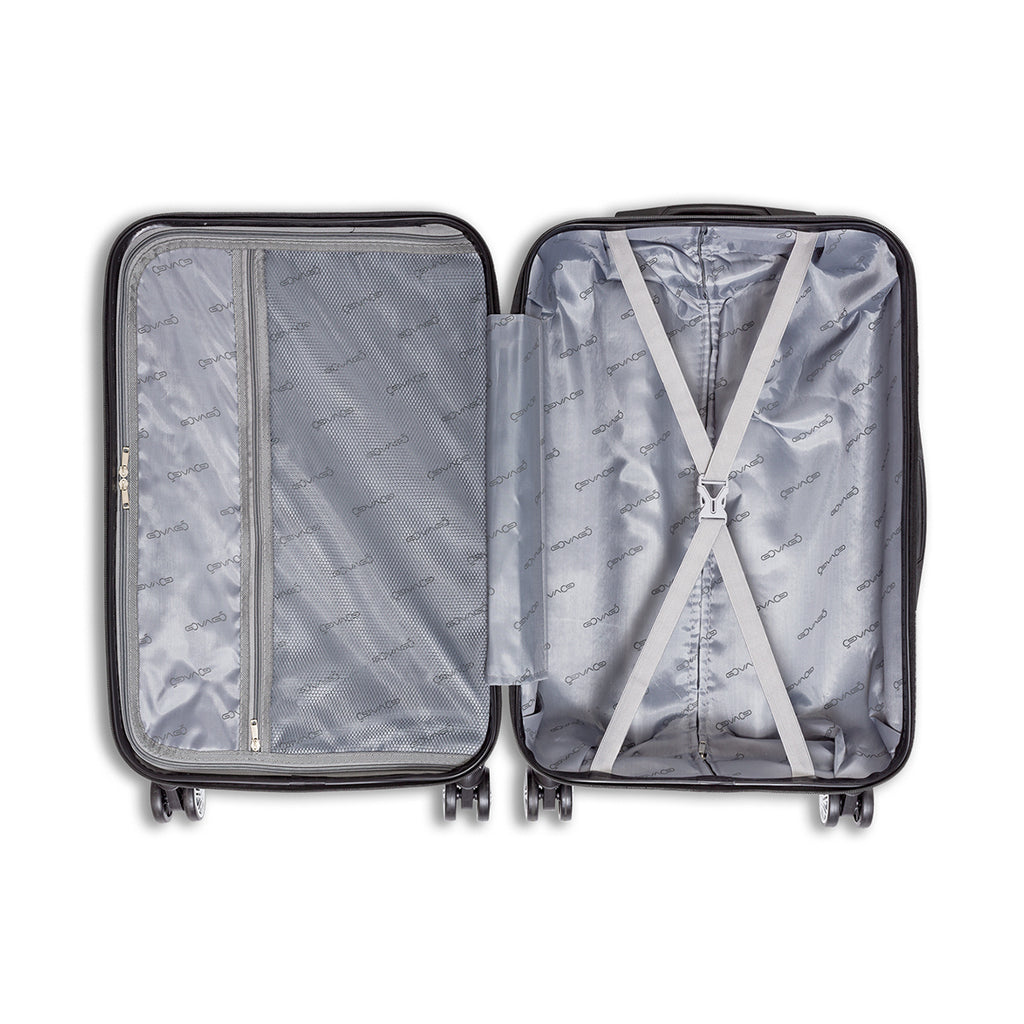 Trolley Bagaglio a mano rigido blu Govago
