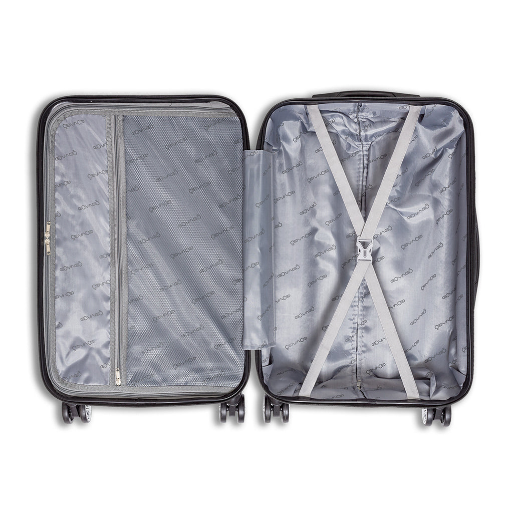 Trolley medio rigido blu Govago