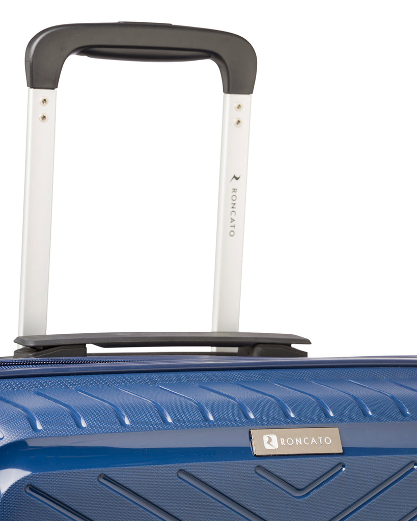 Trolley grande blu rigido in ABS Ciak Roncato Hexa