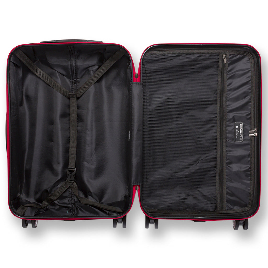 Trolley grande rosso in ABS Ducati Corse x Ciak Roncato Flight