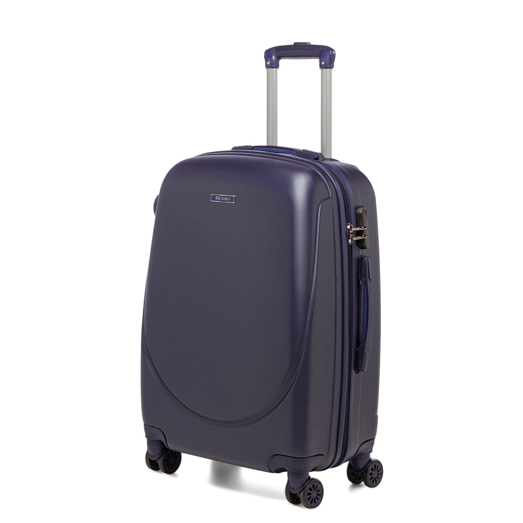 Trolley medio rigido blu in ABS Romeo Gigli