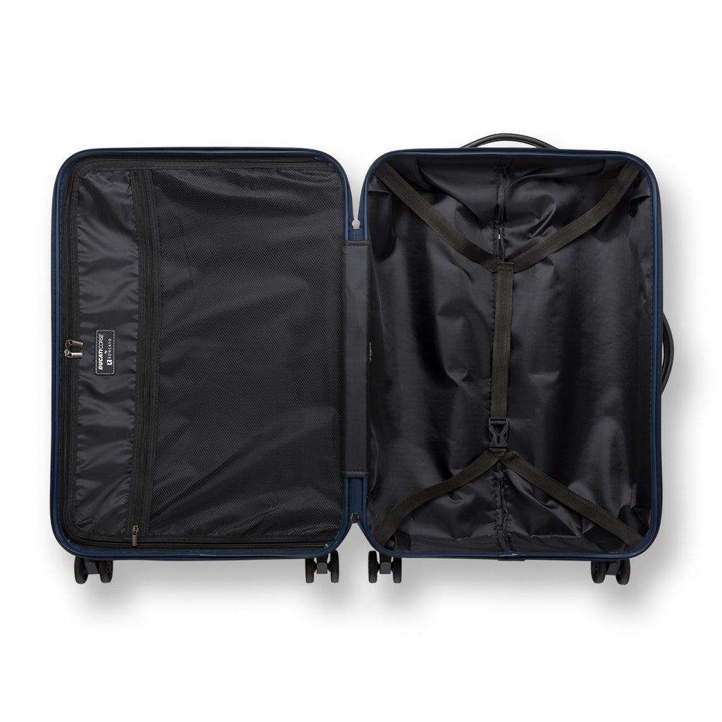 Trolley medio blu in ABS Ducati Corse x Ciak Roncato