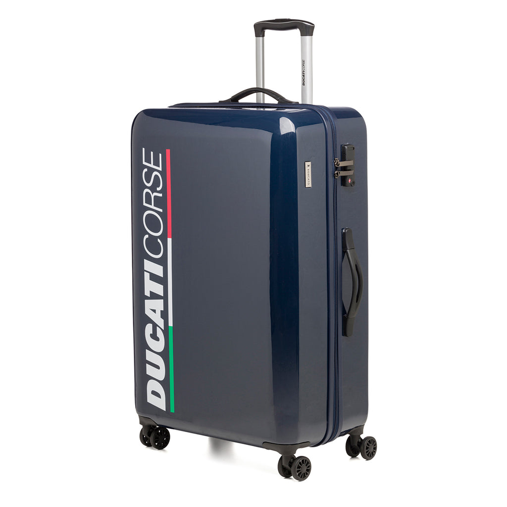 Trolley grande blu in ABS Ducati Corse x Ciak Roncato